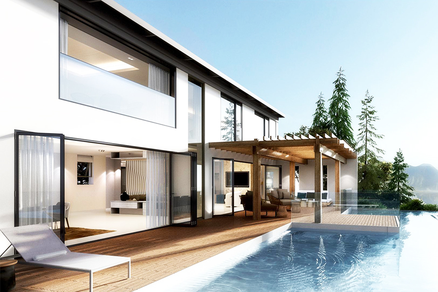 Folding door