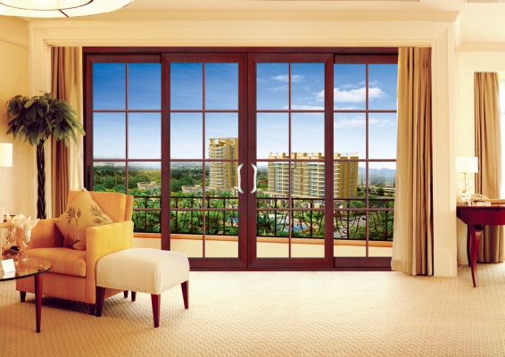 Heavy sliding door