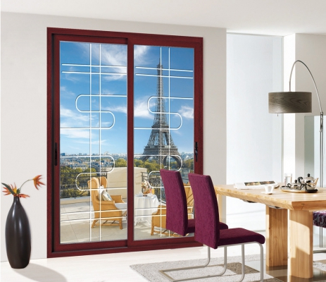 Heavy sliding door