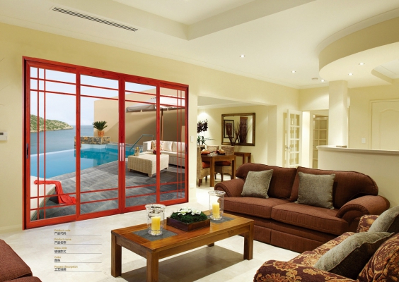 Heavy sliding door