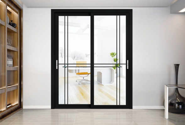 Heavy sliding door
