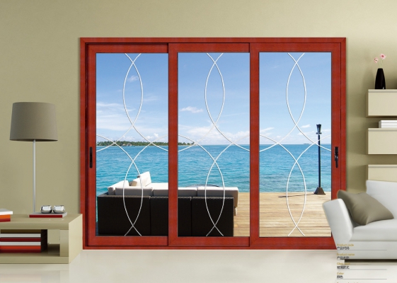 Heavy sliding door