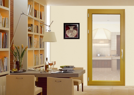 Heavy-Flat open door
