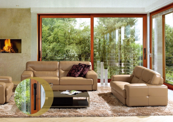 Heavy sliding door