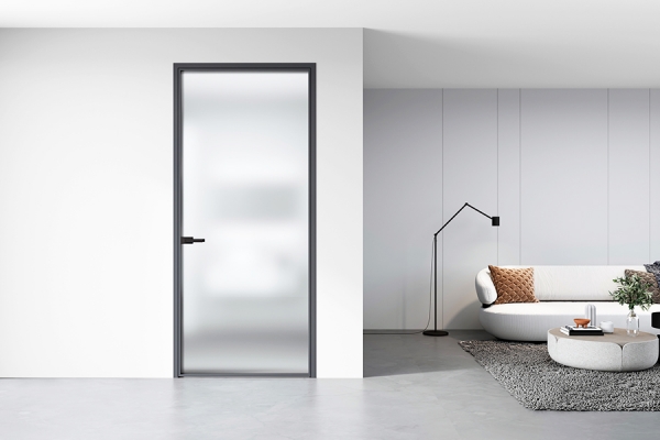 Modern minimalist sliding door