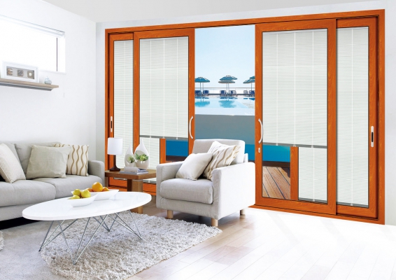 Heavy sliding door